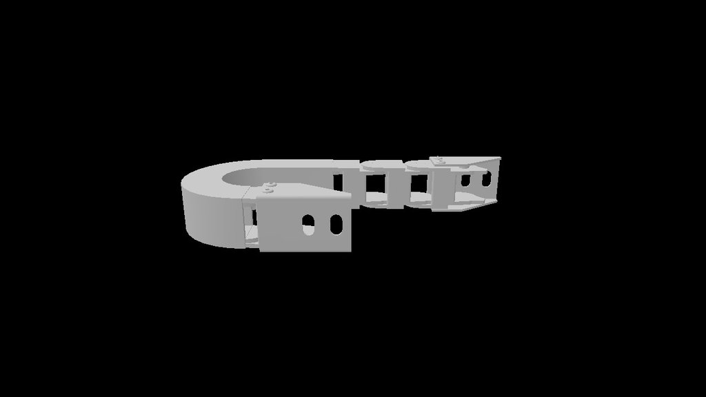 Serie Light SR30090 - Nylon cable chain, A = ... - 3D model by ...