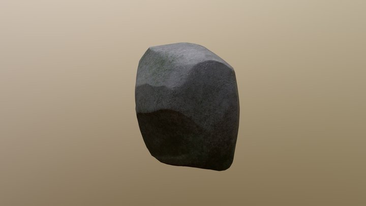 CAGD - Stylistic Rock 3D Model