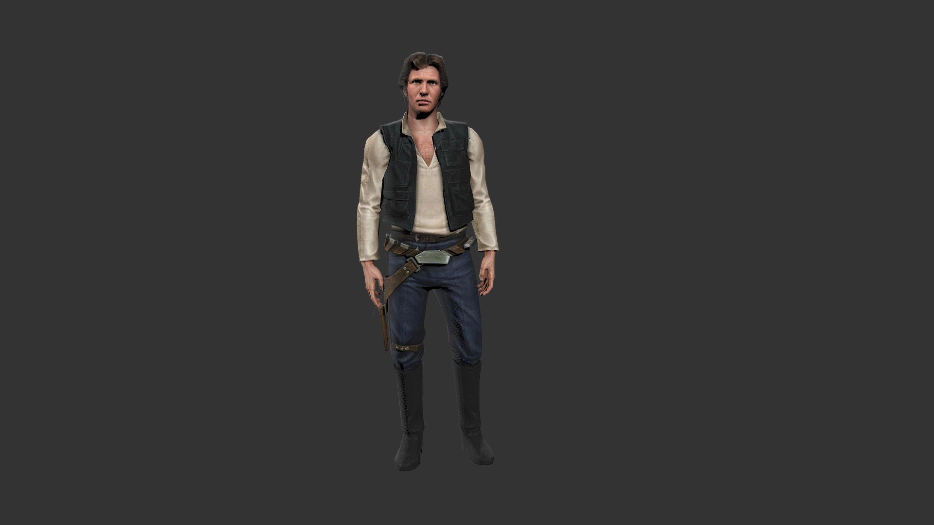 dok Uitputten Standaard Han Solo - 3D model by Mind Mulch for The Masses (@mindmulchforthemasses)  [2304e99]