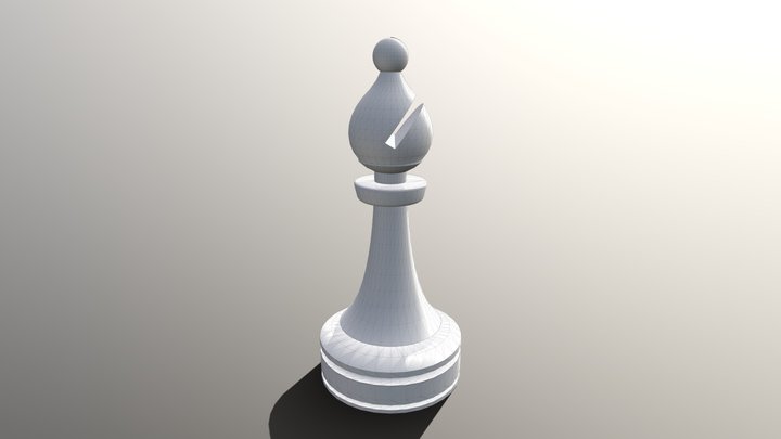 Chess Fool Input Mesh 3D Model