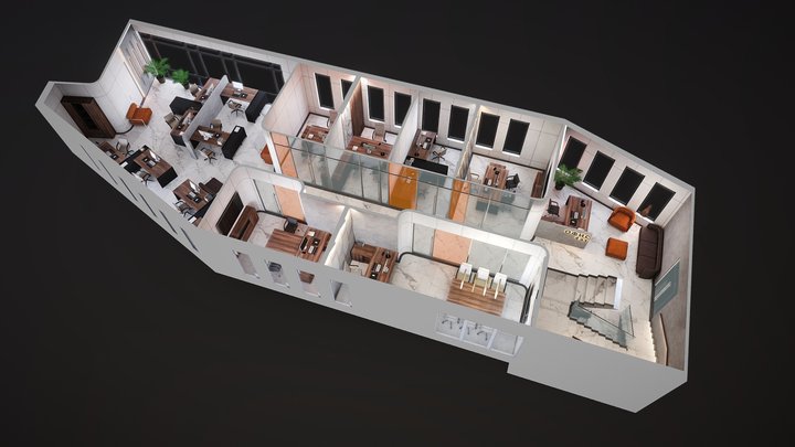 office 3D Model