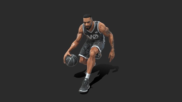 v0 Basketball Player Free 3D Model