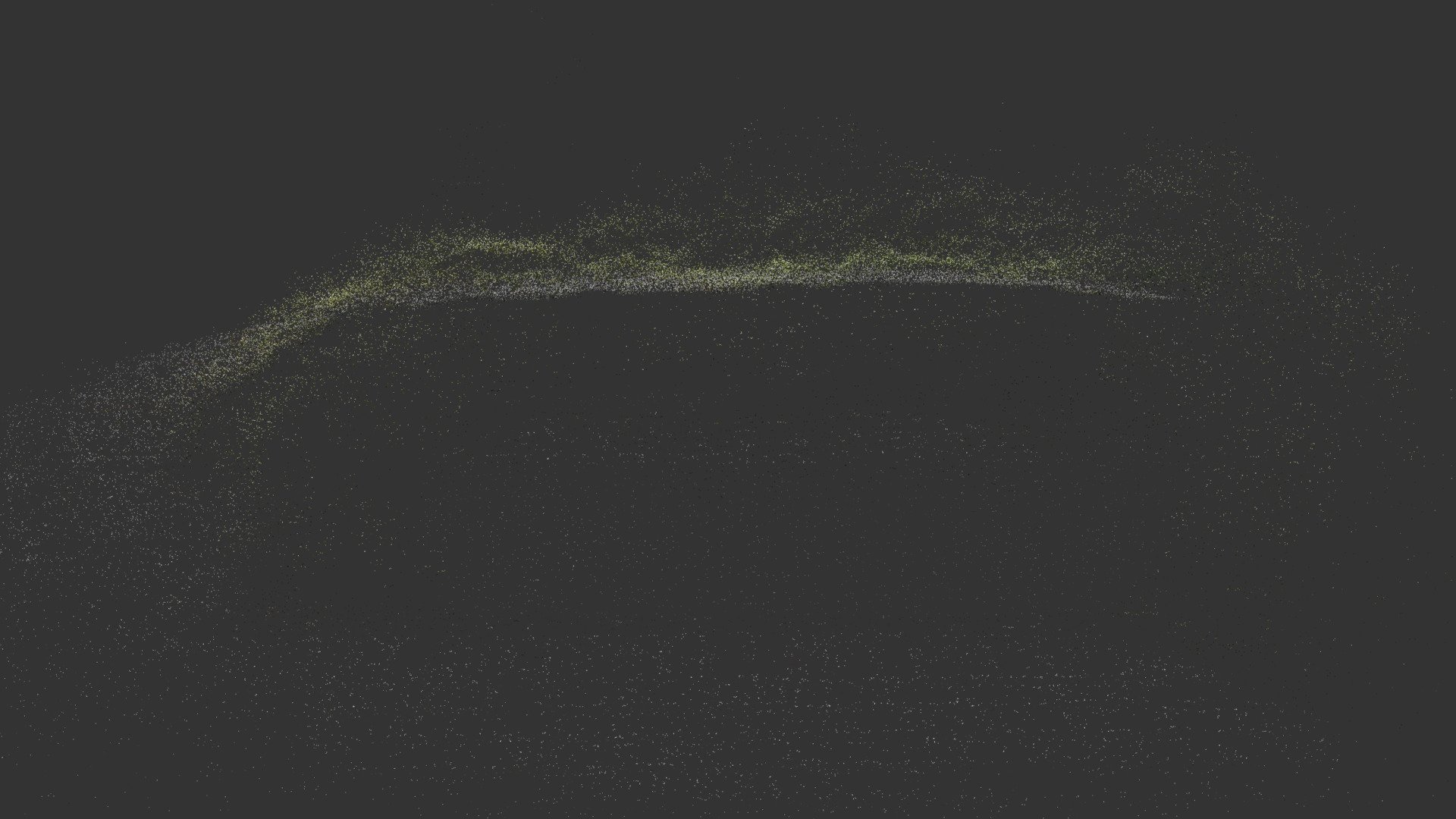 Bush with Sculpture Point Cloud (sparse)