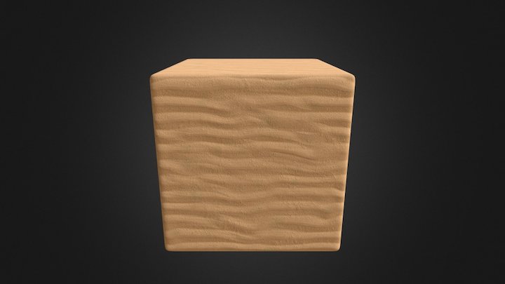 Rounded Cube 3D Model
