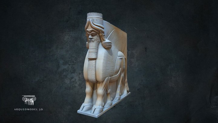 Winged bull | 3D Printable – Modello 3D gratuito STL