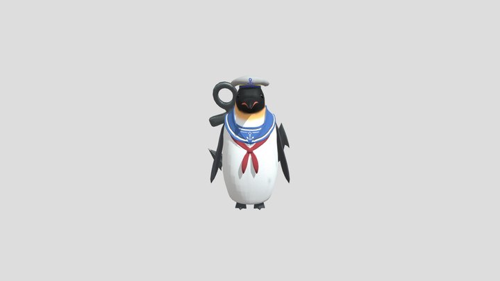 ペンギン 3D Model