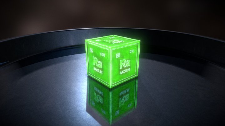 Radium Cube 3D Model