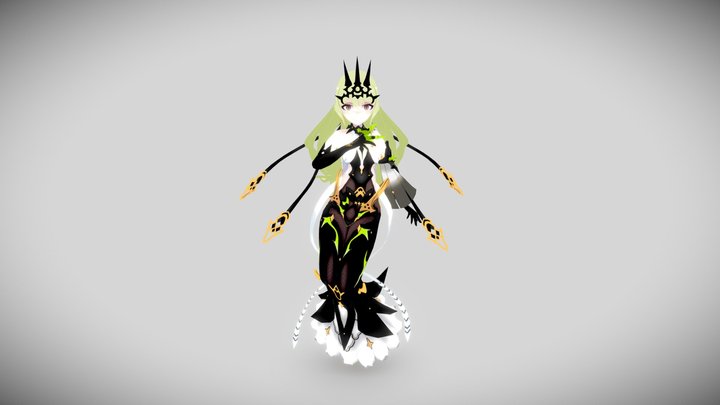Mobius / Infinite Ouroboros (HonkaiI mpact3rd) 3D Model