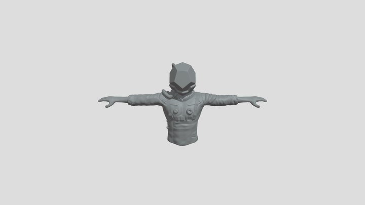 Space suit 3D Model