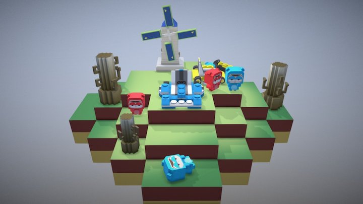 Popkart 3D models - Sketchfab