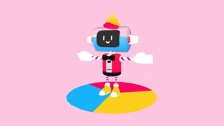 I-C The Slushie Bot 3D Model