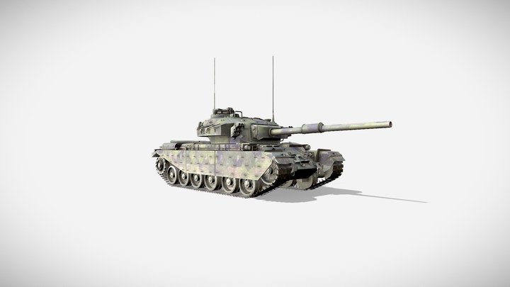 Stridsvagn 101 3D Model