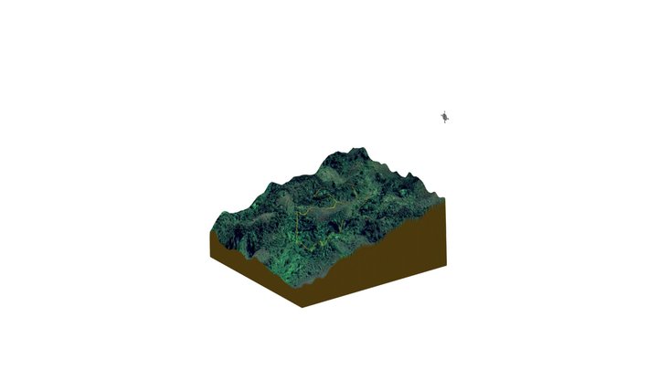 Nice Land For Sale in Coson - Las Terrenas - DR 3D Model