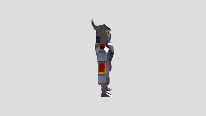 Caballero de plata 3D Model