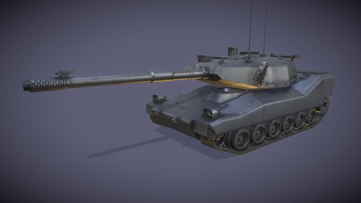 CCVL (USA tank) 3D Model