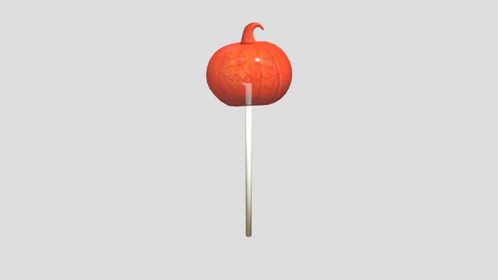 Pumpkin Candy By Nuusa 3D Model