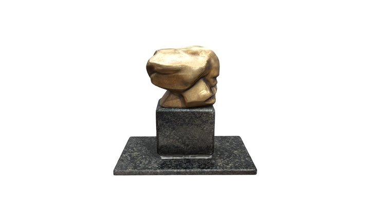 Limited Edition Karl Marx Monument 3D Model