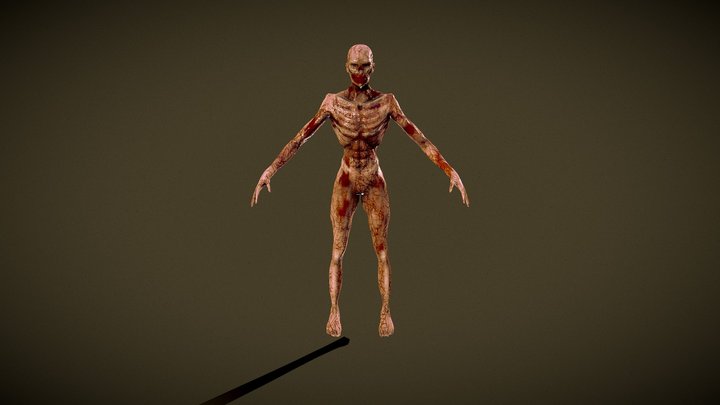 Zombie 3D Model