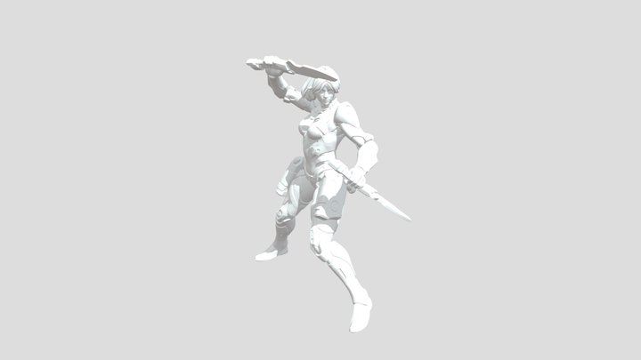 Gamora marvel vs capcom 3D Model
