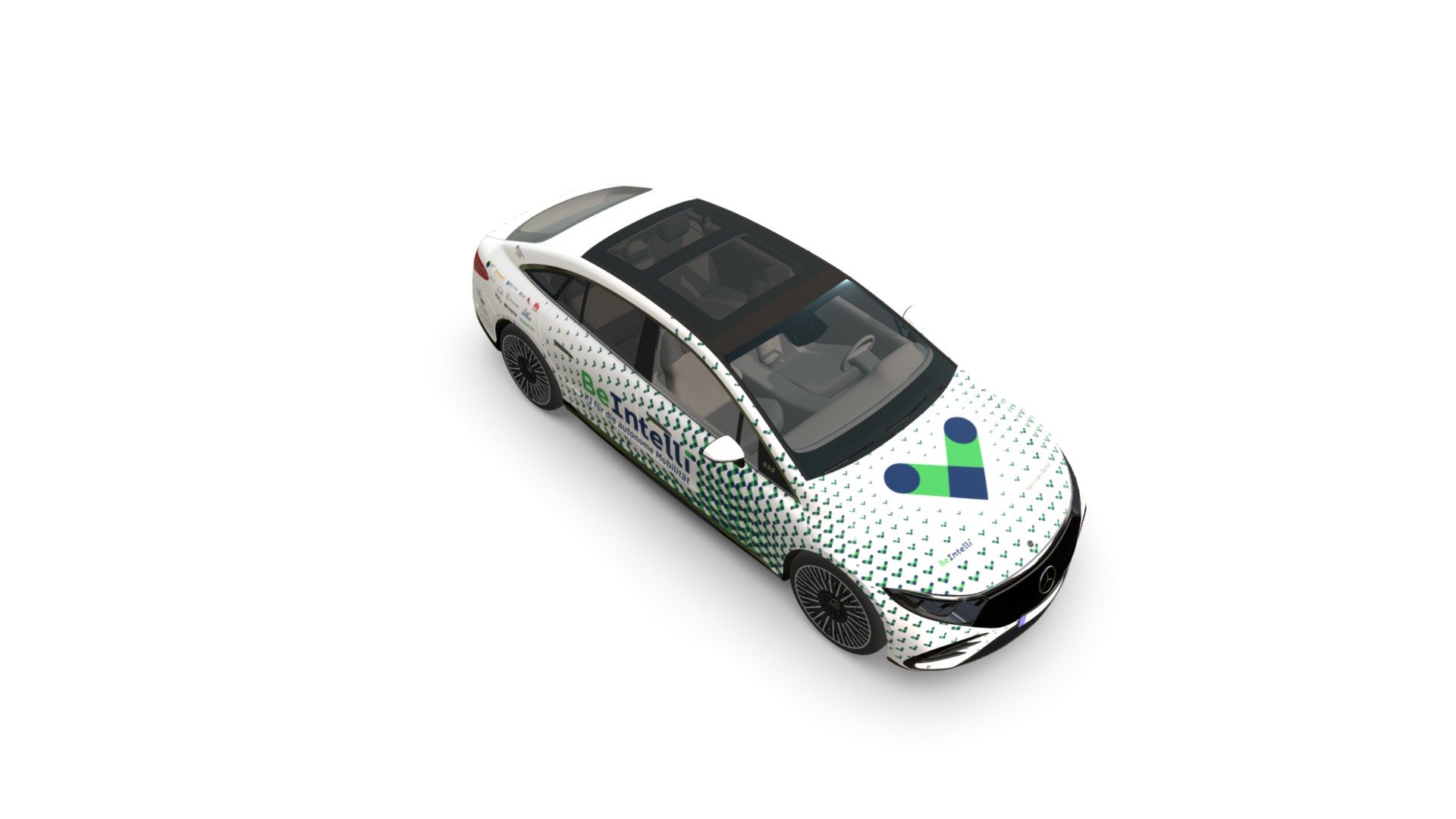 BeIntelli Limousine — Sketchfab embed 3D viewer
