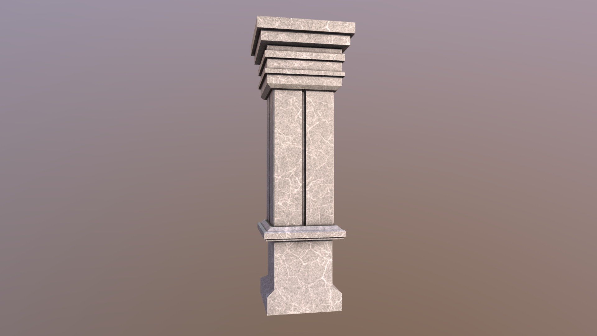Pillar Download Free 3d Model By Kedamad02 [2314128] Sketchfab