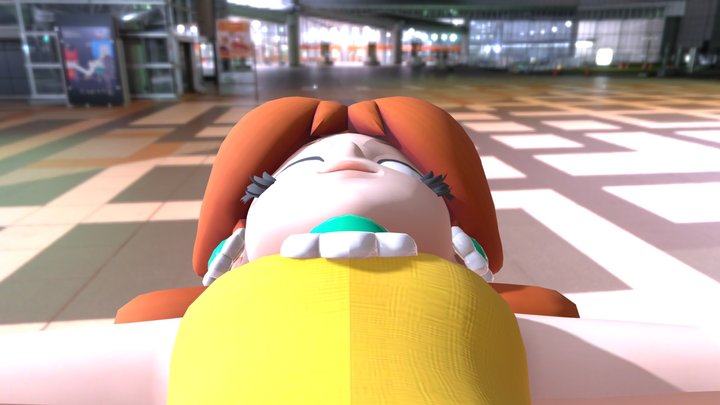 Mario_Tennis_Ultra_Smash_-_Daisy 3D Model