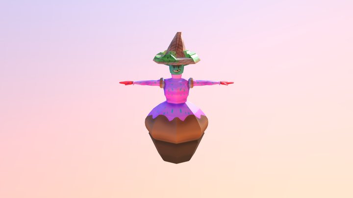 Sweets Wizard 3D Model