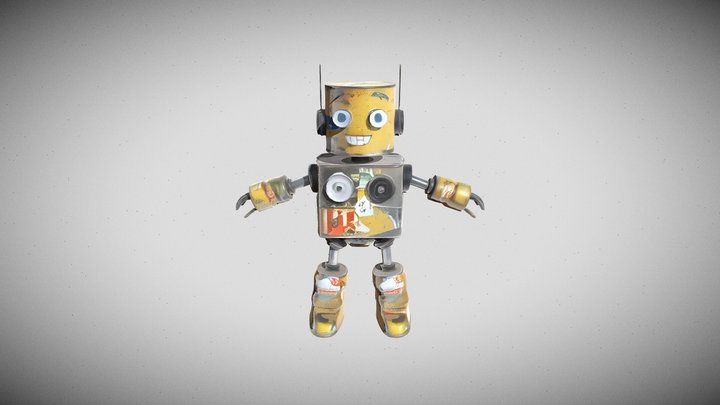 DUMPSTER DUKE 3D Model