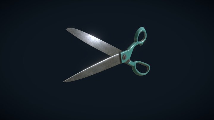 Tailor's Scissors – Free 3D Model STL