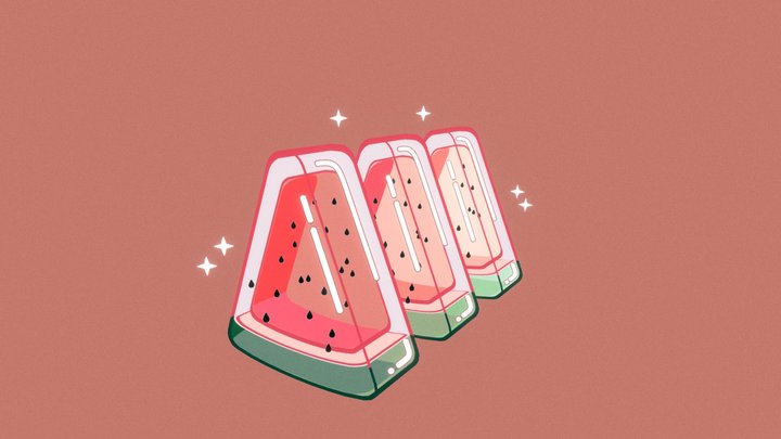 Watermelone 🍉 3D Model