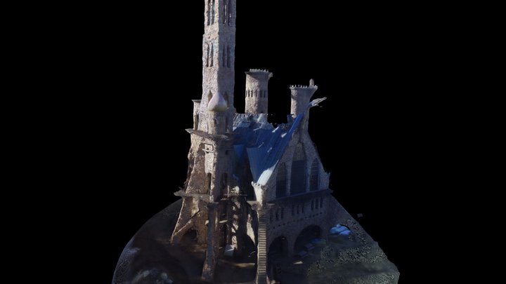Bishop Castle 3D Model