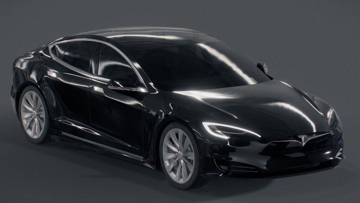 Tesla Model S 3D Model