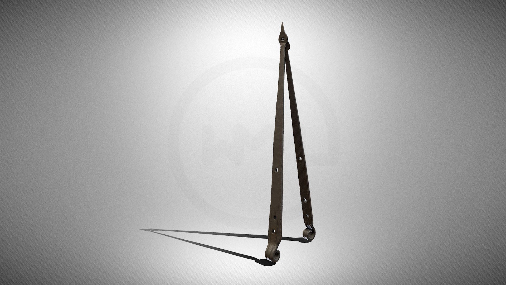 Gate hinges from the house of Szymon Kluger