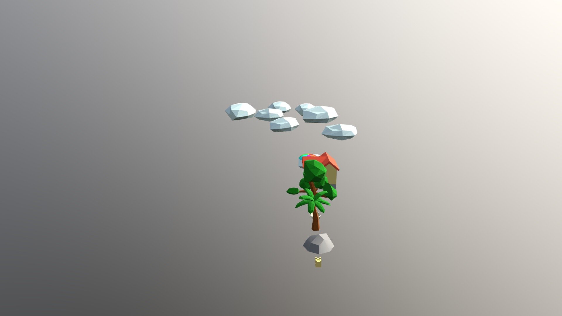 Beach Low Poly 3d Model By Josueloncer 231a789 Sketchfab