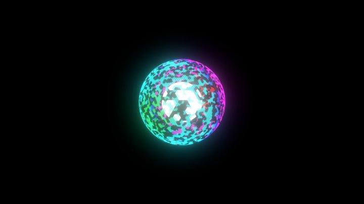 Sci-Fi Tech Orb 3D Model