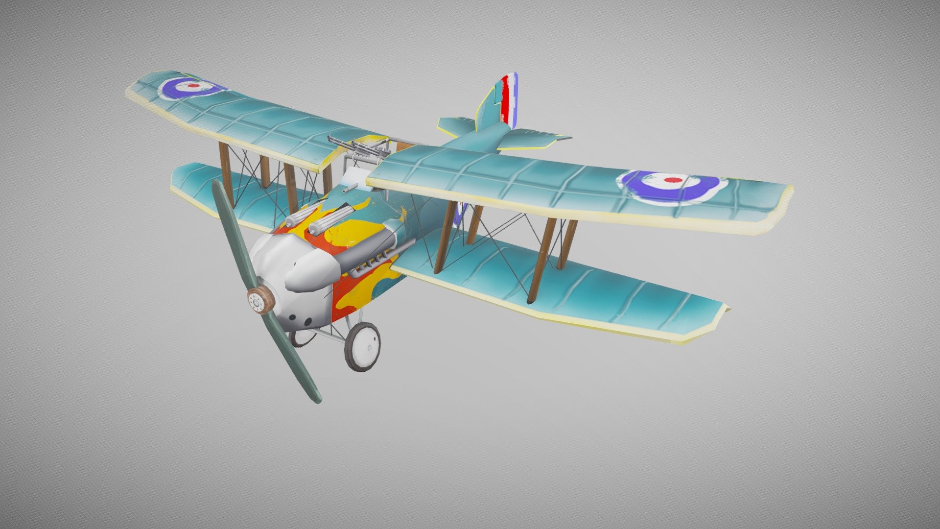 Stylized Sopwith Dolphin