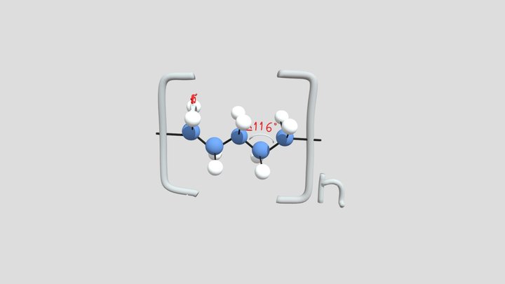 Leah Wong - Polytetrafluoroethylene 3D Model_v2 3D Model