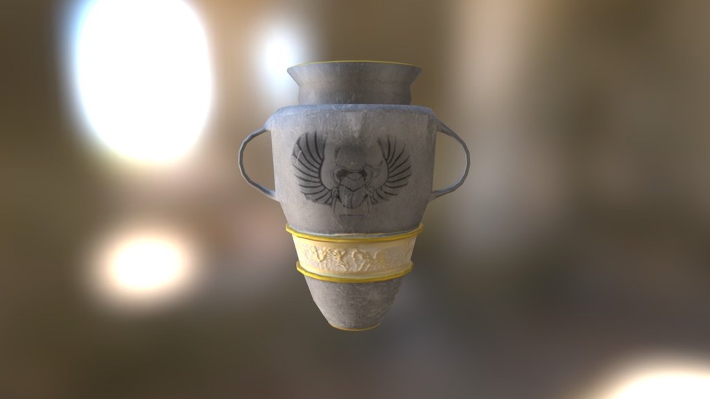 Egyptian vase