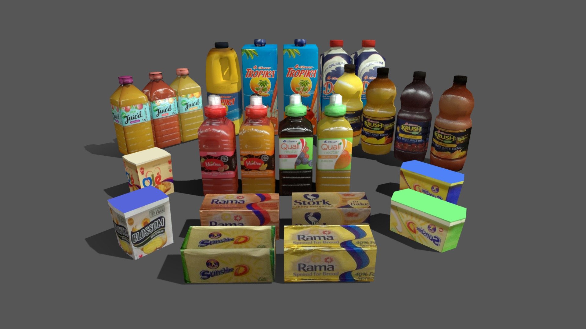 Shop Pack Fridges Standing- Sketchfab