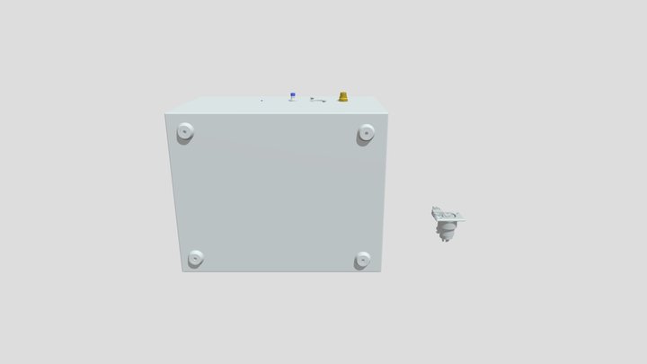 Amplificador clase D 3D Model