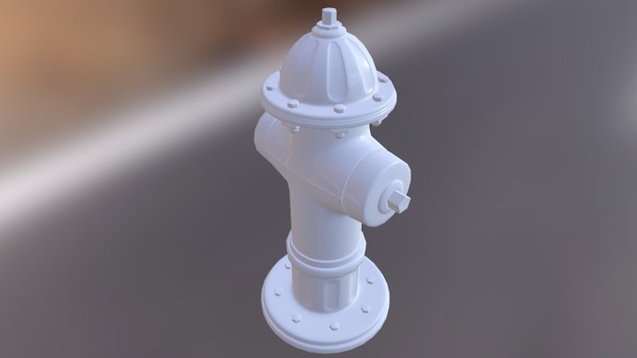 Fire Hydrant 3D Model