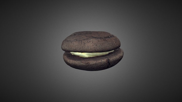 Biscuit Cake 3D Model