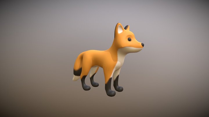 Fox 3D Model
