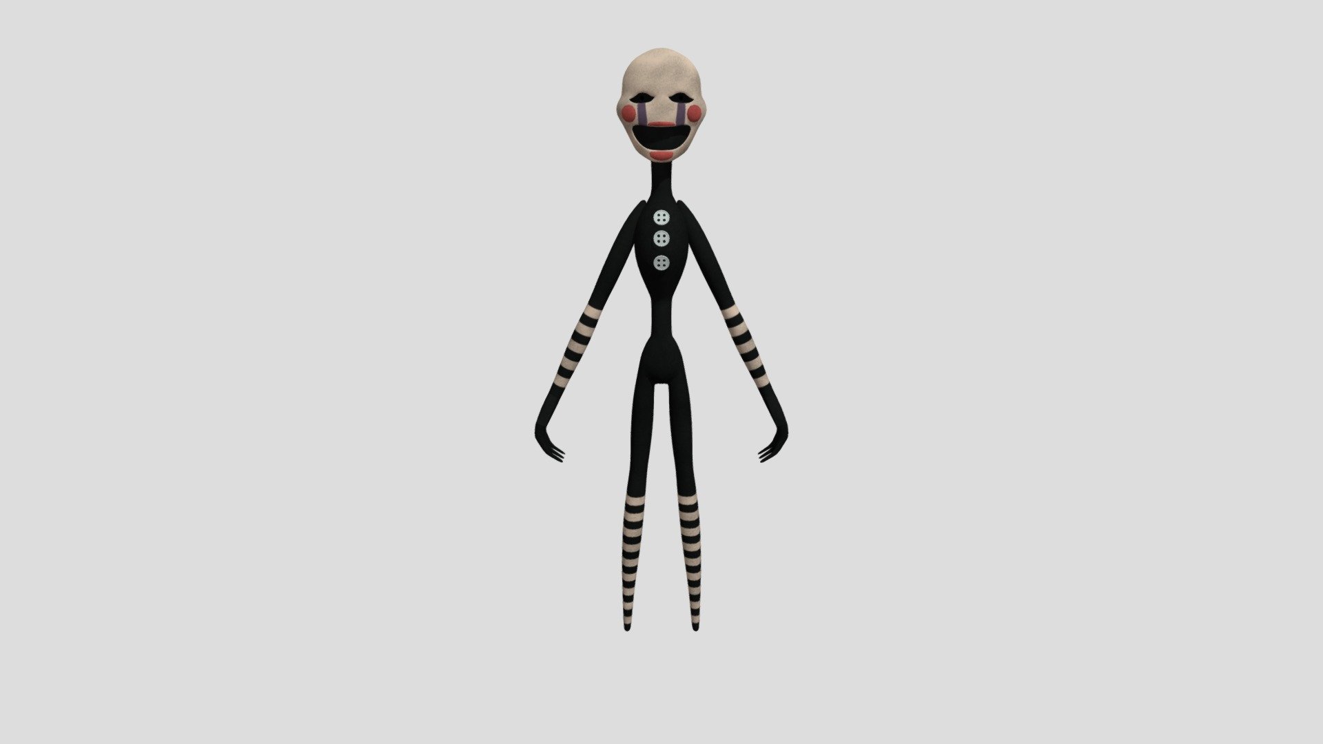 Splinks Phantom Puppet FNAFSFM1 - 3D model by kamdezbroz [231eec4 ...