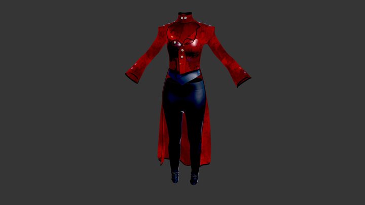 cyberpunk vampyre 3D Model