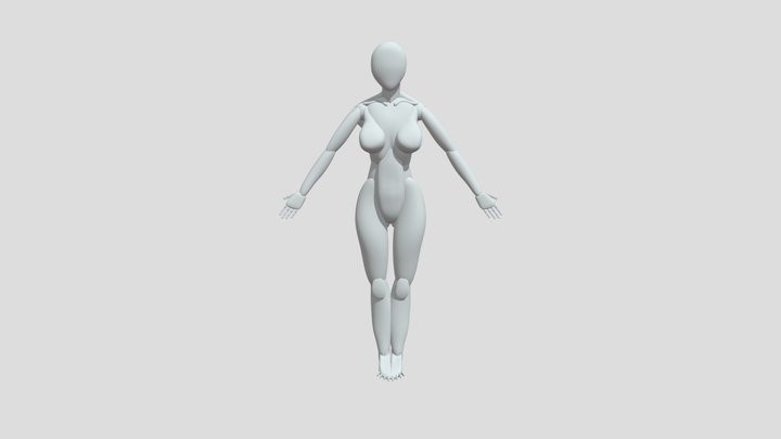 Blockout_Character 3D Model