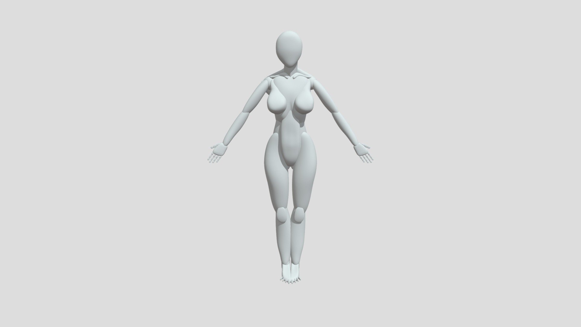 Blockout_Character - 3D model by RebecaSanroman [231fbef] - Sketchfab
