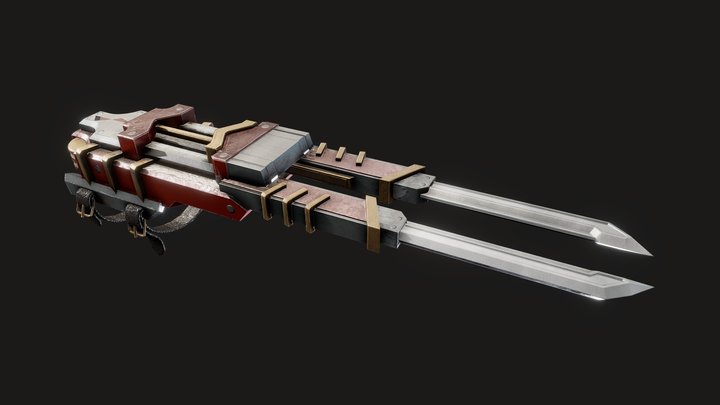 Wrist Blades 3D Model