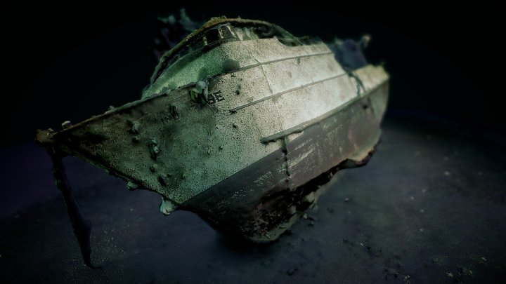 Linda Rose Shipwreck 3D Model