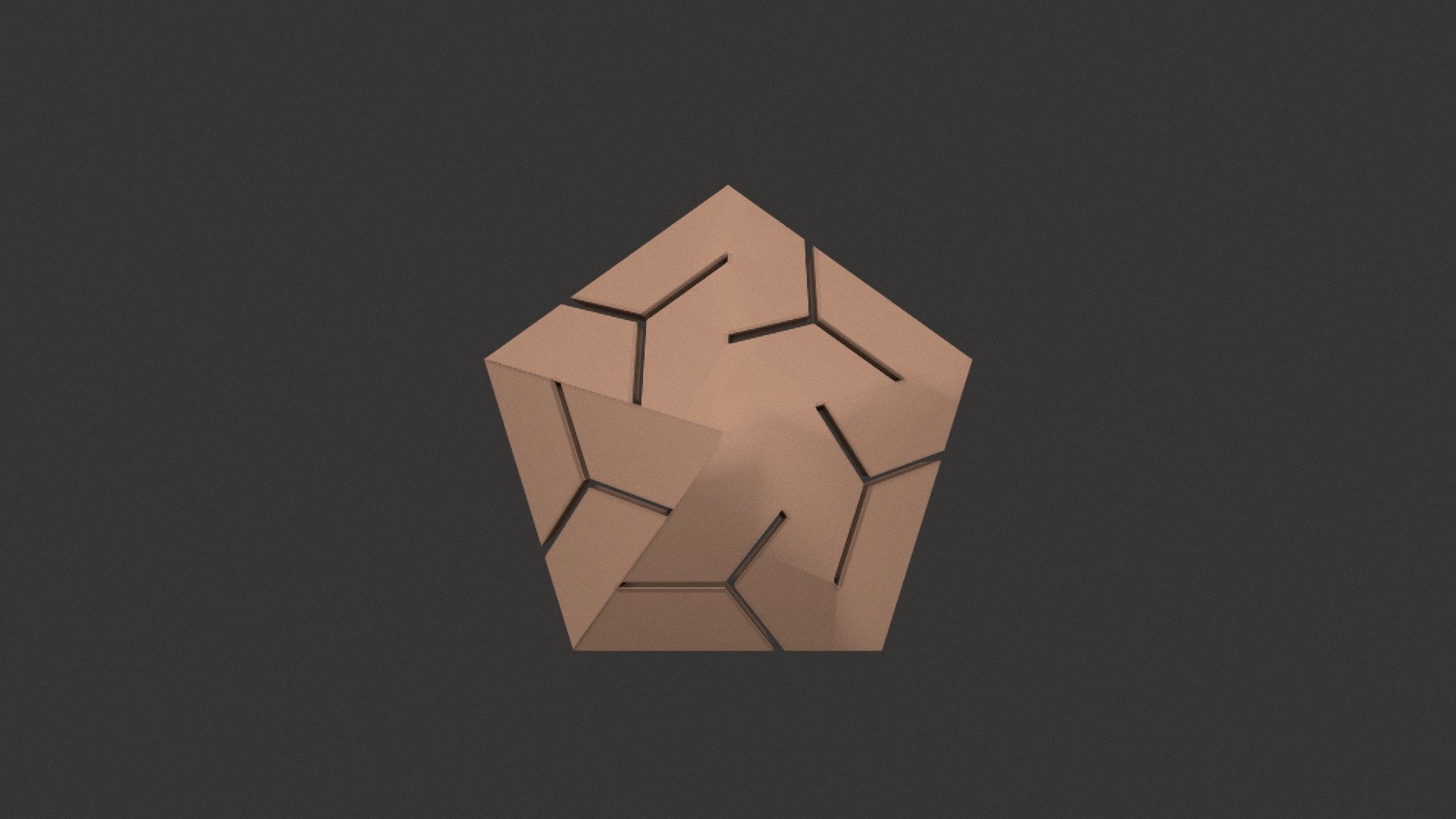 Virus Capsomer Model [wedge-shaped structure 1]